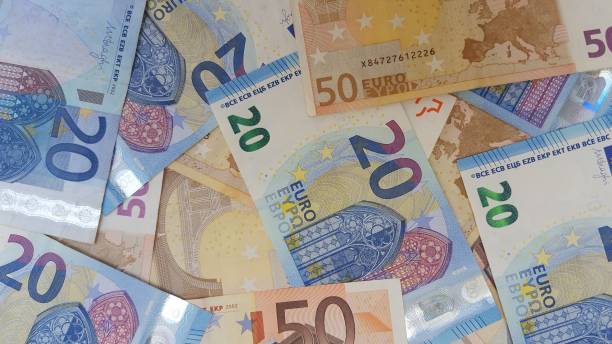 istock euro banknotes money cash Papers. 1279389766