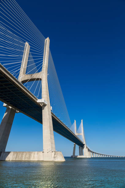 istock Vasco da Gama Bridge in Lisbon 1279391480