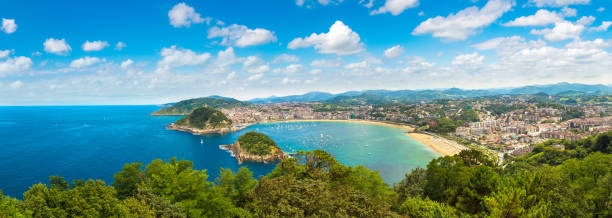 istock Panoramic view of San Sebastian 1279392114