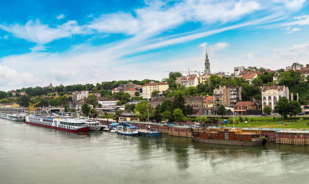 istock Belgrade cityscape in Serbia 1279392851