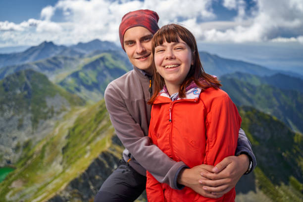 istock Hiking couple in the mountains 1279394963