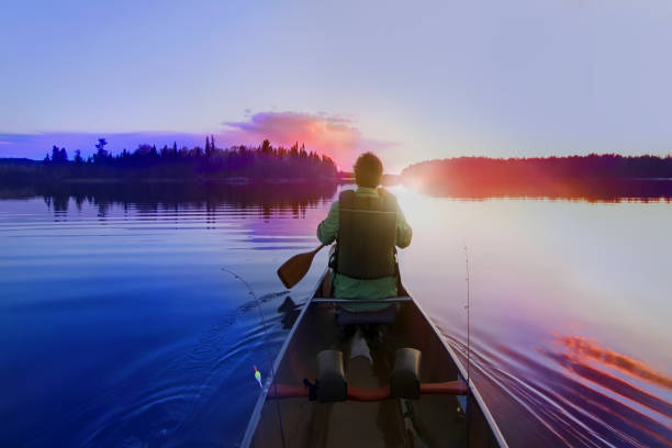 istock Canoeing in the Boundary Waters Canoe Area 1279399421