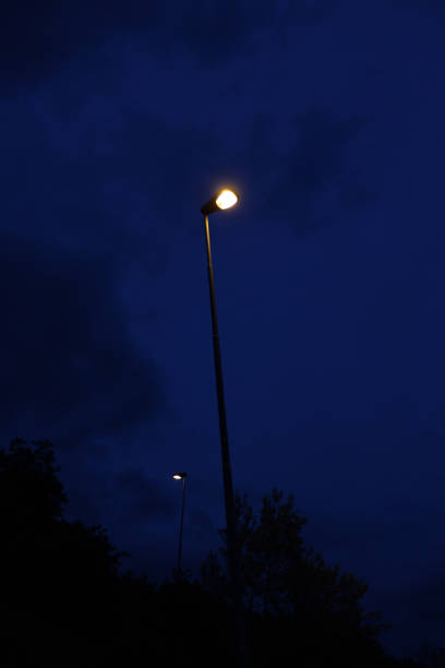 istock Streetlights in the Blue Hour. 1279411566