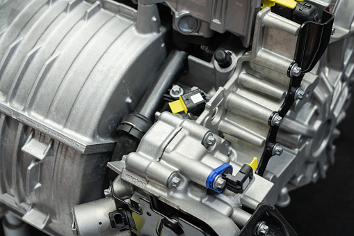 Car Engine Close-up