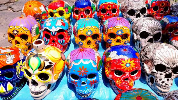 istock Colorful day of the dead. 1279416267