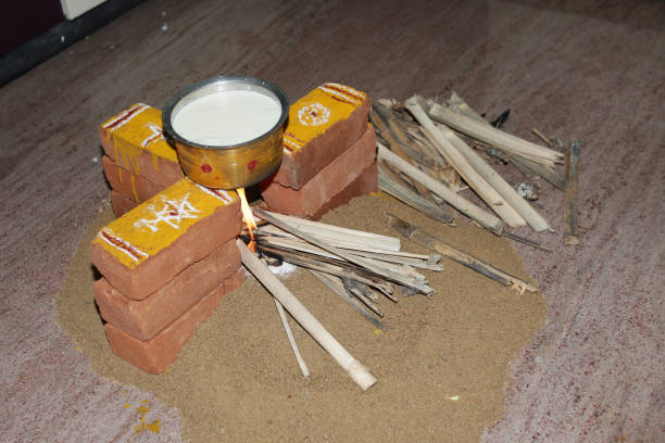 istock Boiling the Milk for Indian Traditional Housewarming 1279427144