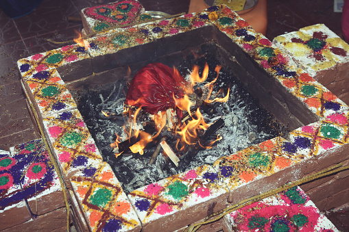Indian Traditional Homam and pooja at home