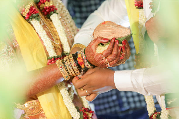 istock Beautiful indian traditional wedding ceremony 1279427764