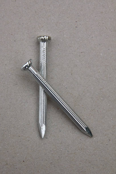 istock Pile of metal iron nails 1279428641
