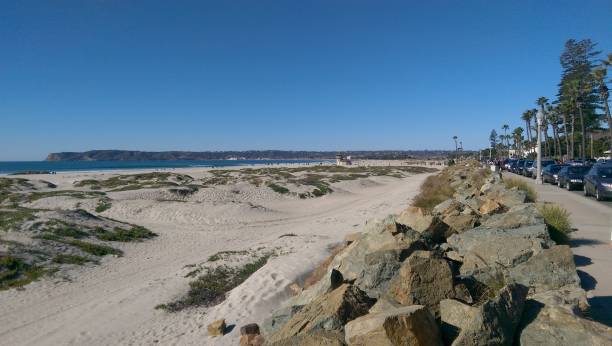 istock Coronado beach waters, San Diego, California 1279453628
