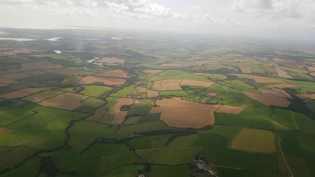 istock Aerial View over Ireland's Nature and Agricultural Fields 1279457081