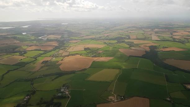istock Aerial View over Ireland's Nature and Agricultural Fields 1279457082