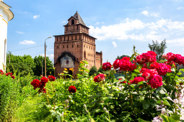 Pyatnitsky Gate (Pyatnitskaya Tower) of Kolomna Kremlin