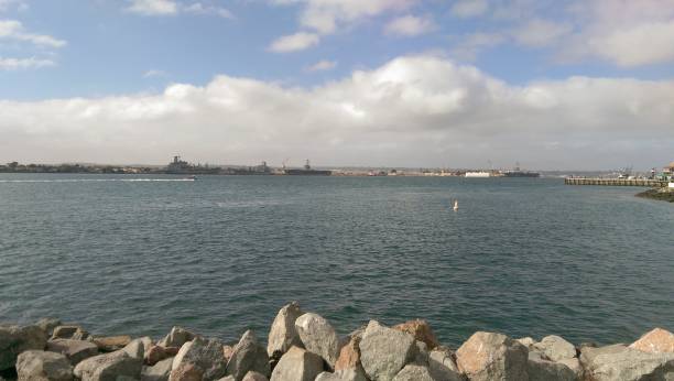 istock Pacific Ocean waters from San Diego, California 1279466215
