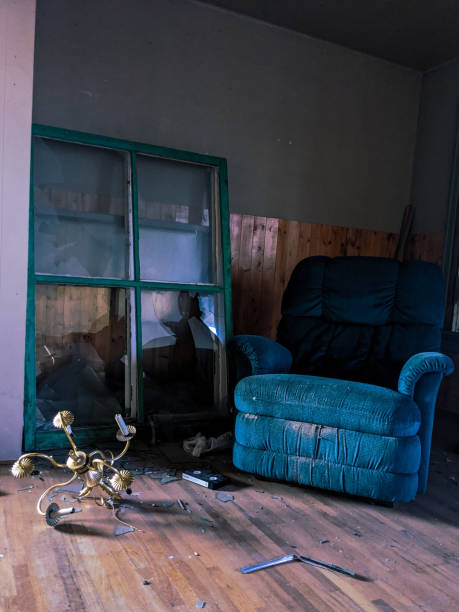 istock Abandoned living room 1279474860
