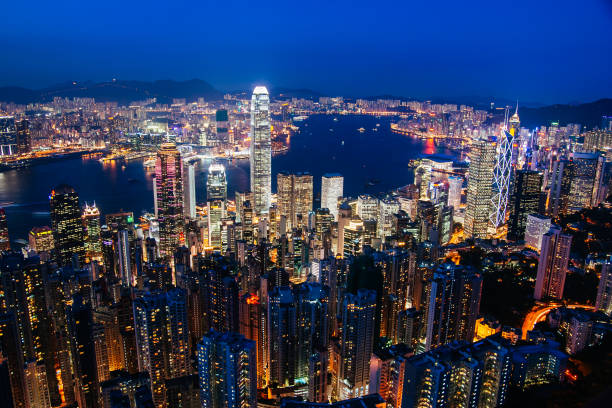 istock Hong Kong Skyline at Dusk 1279476999