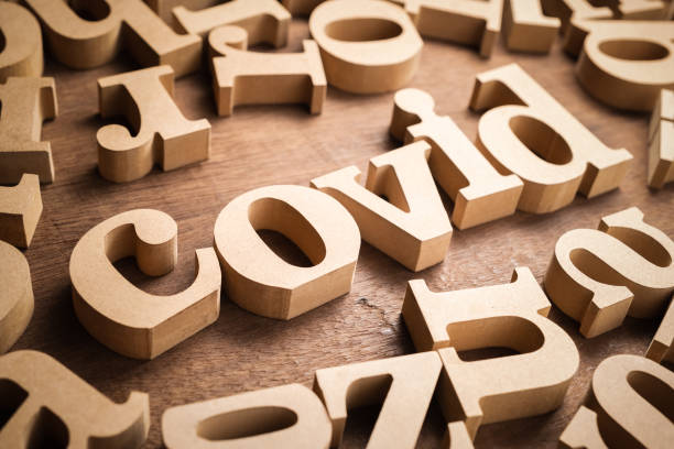 istock Covid Wood Word 1279482236