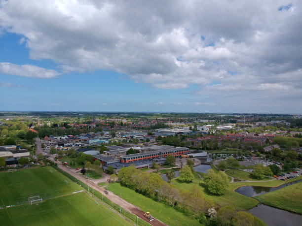 istock Drone overview photo on a sunny day 1279491333