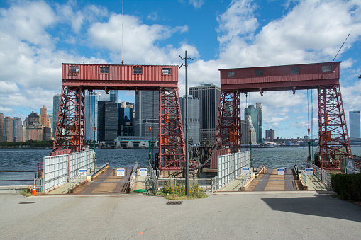 The Ferry Entrance to Governors Island, New York
