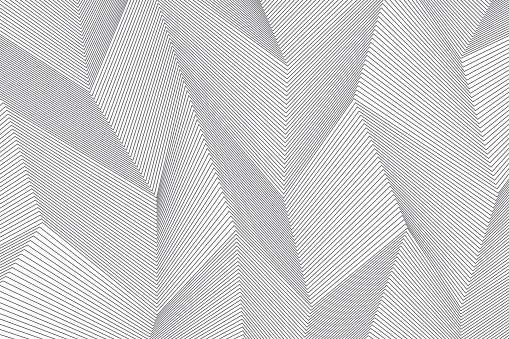 istock Abstract background pattern made with repeated lines forming 3 dimensional geometric forms. 1279500864