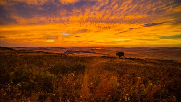 istock Sunset on Steptoe Butte state park,  Eastern Washington 1279501226