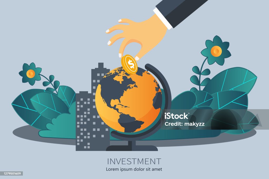 Investasi Resep Untuk Latar Belakang Bisnis Yang Sukses Ilustrasi