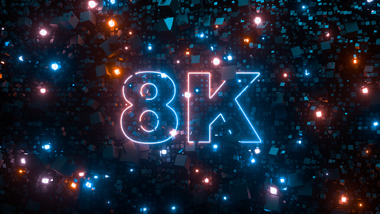 Concepto De Tecnología De Televisión 8k Ultra Hd Fondo Creativo Abstracto Luces Brillantes De Neón Millones De Partículas Fluorescentes Diseño Moderno De Iluminación Colorida Hermosa Explosión Renderizado En 3d Foto de stock Concepto De Tecnología De Televisión 8k Ultra Hd Fondo Creativo Abstracto Luces Brillantes De Neón Millones De Partículas Fluorescentes Diseño Moderno De Iluminación Colorida Hermosa Explosión Renderizado En 3d Foto de stock