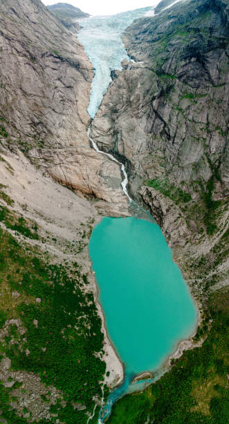 istock Briksdalsbreen is a glacier arm of Jostedalsbreen,Briksdalsbre, Norway 1279509547