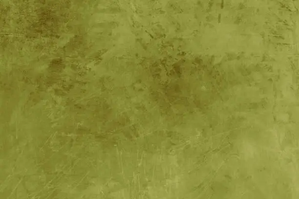 Lime green scraped wall background or texture