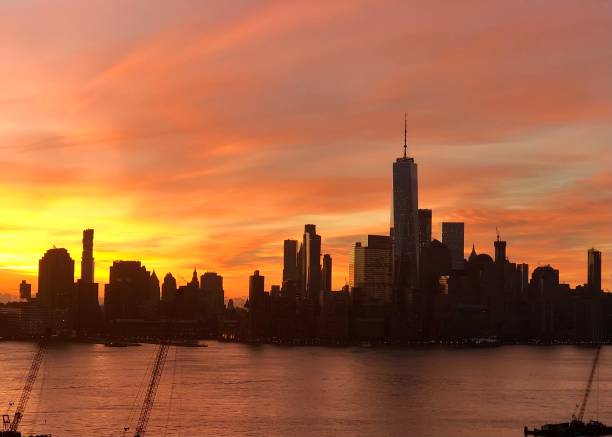 istock New York downtown silhouetted skyline 1279517541