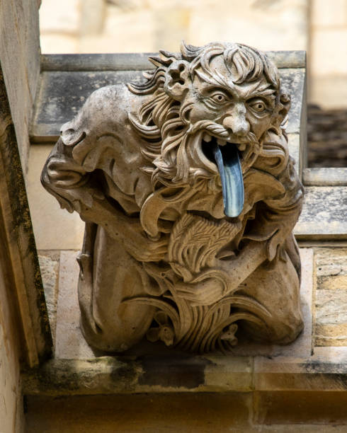 istock Ornate Gargoyle at Gloucester Cathedral in the UK 1279527084