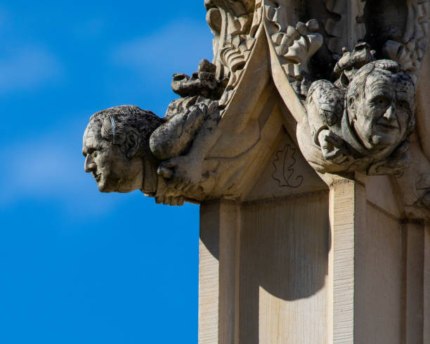 istock Ornate Sculpture at Gloucester Cathedral in the UK 1279527231