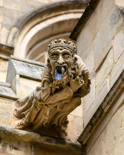 istock Ornate Gargoyle at Gloucester Cathedral in the UK 1279527414