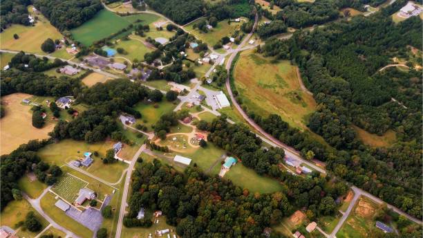 istock Small Town - Tobaccoville, NC 1279528068