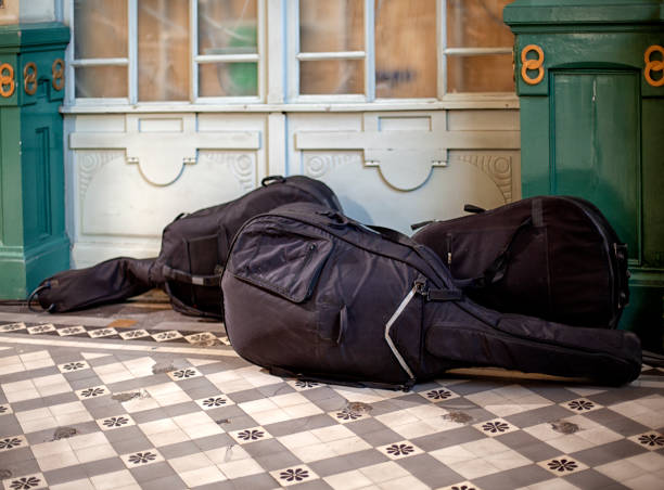 istock Cellos and Violas at rest before the concert. 1279528792