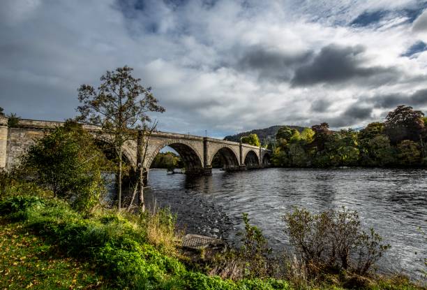 istock Dunkeld Bridge Over The River Tay: Scotland. 1279547010