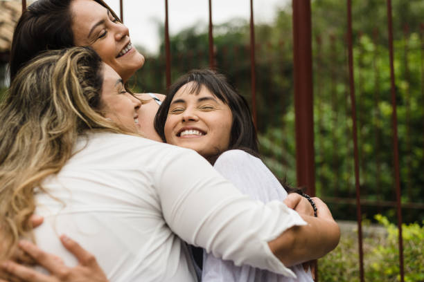 istock Friends embraced in the backyard 1279553457