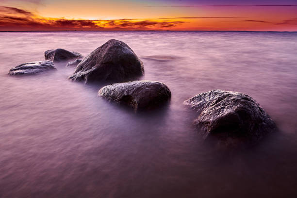 istock rocky baltic seascape in the evening 1279556594