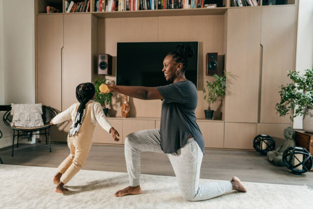istock Working on your wellbeing at home 1279564104