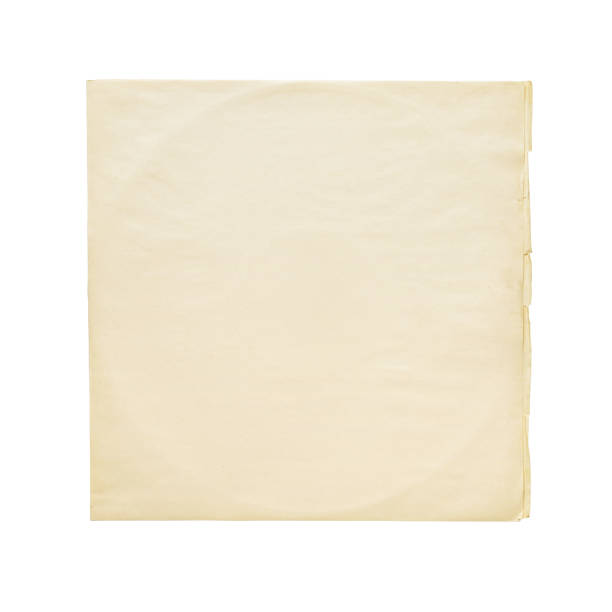 istock Paper inner sleeve for vinyl LP records isolated on white. 1279594151