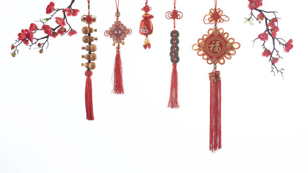 Chinese Knot Amulet With Cherry Blossoms On White Stock Photo - Download Image Now - Chinese New Year, 2021, Calligraphy - iStock Chinese Knot Amulet With Cherry Blossoms On White Stock Photo - Download Image Now - Chinese New Year, 2021, Calligraphy - iStock