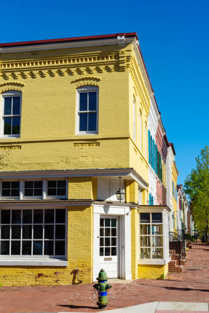 istock Colorful Rowhouses in Washington DC 1279596509