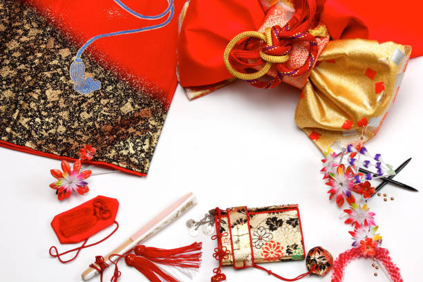 istock Japanese kimono accessories 1279598832
