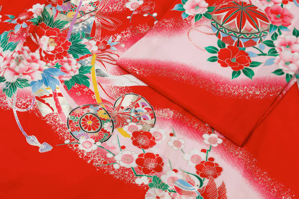 istock Japanese kimono accessories 1279600697