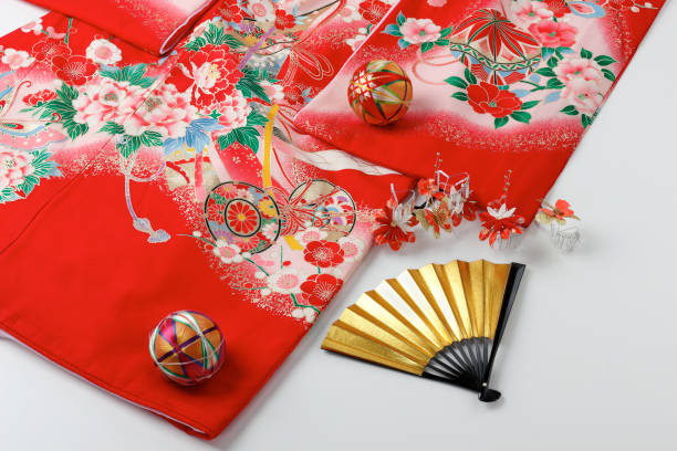 istock Japanese kimono accessories 1279600956