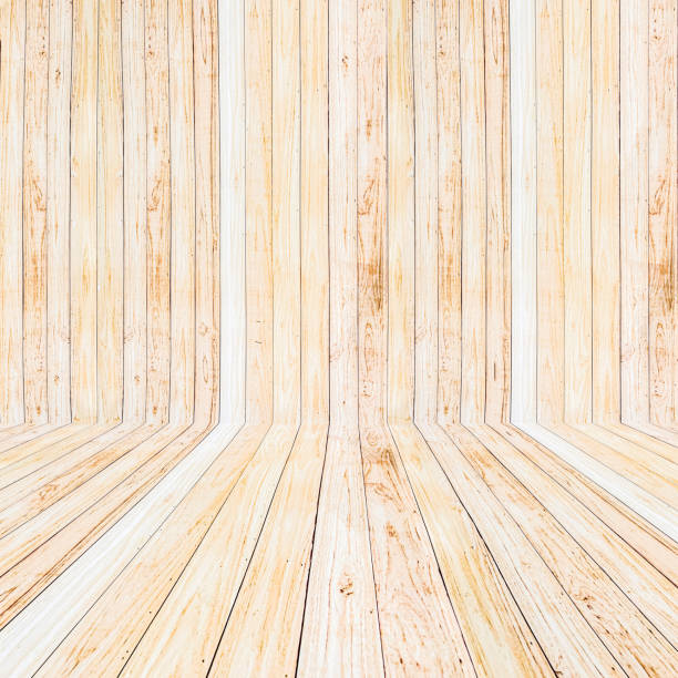 Wooden Plank Textured Background Material. Full frame shot of wooden floor.