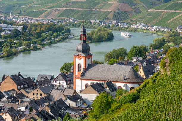 Zell at the Mosel river, Germany