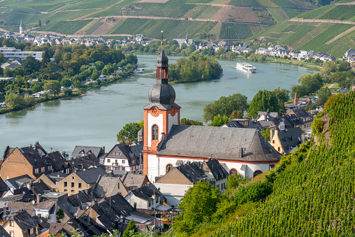 Zell at the Mosel river, Germany