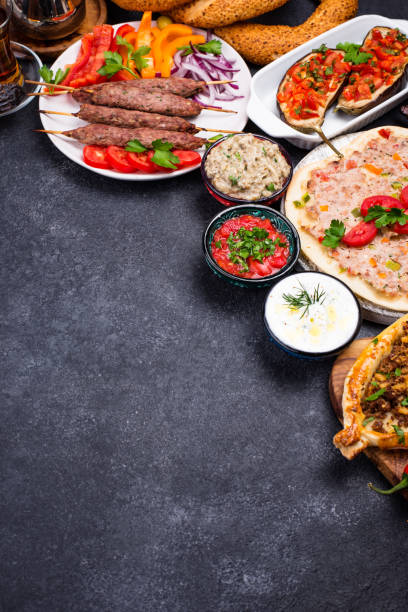 istock Traditional Turkish or Middle eastern dishes 1279612495