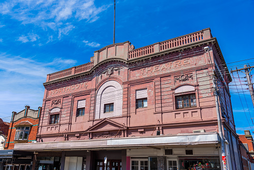 Melbourne, Victoria, Australia, October 11th, 2020: The Northcote Theatre stands on the corner of High Street and Bastings Street, It was Built in 1912